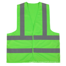 Custom  Reflective Hi Visibility Green Safety Vests